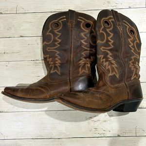Leather Cowboy Boots